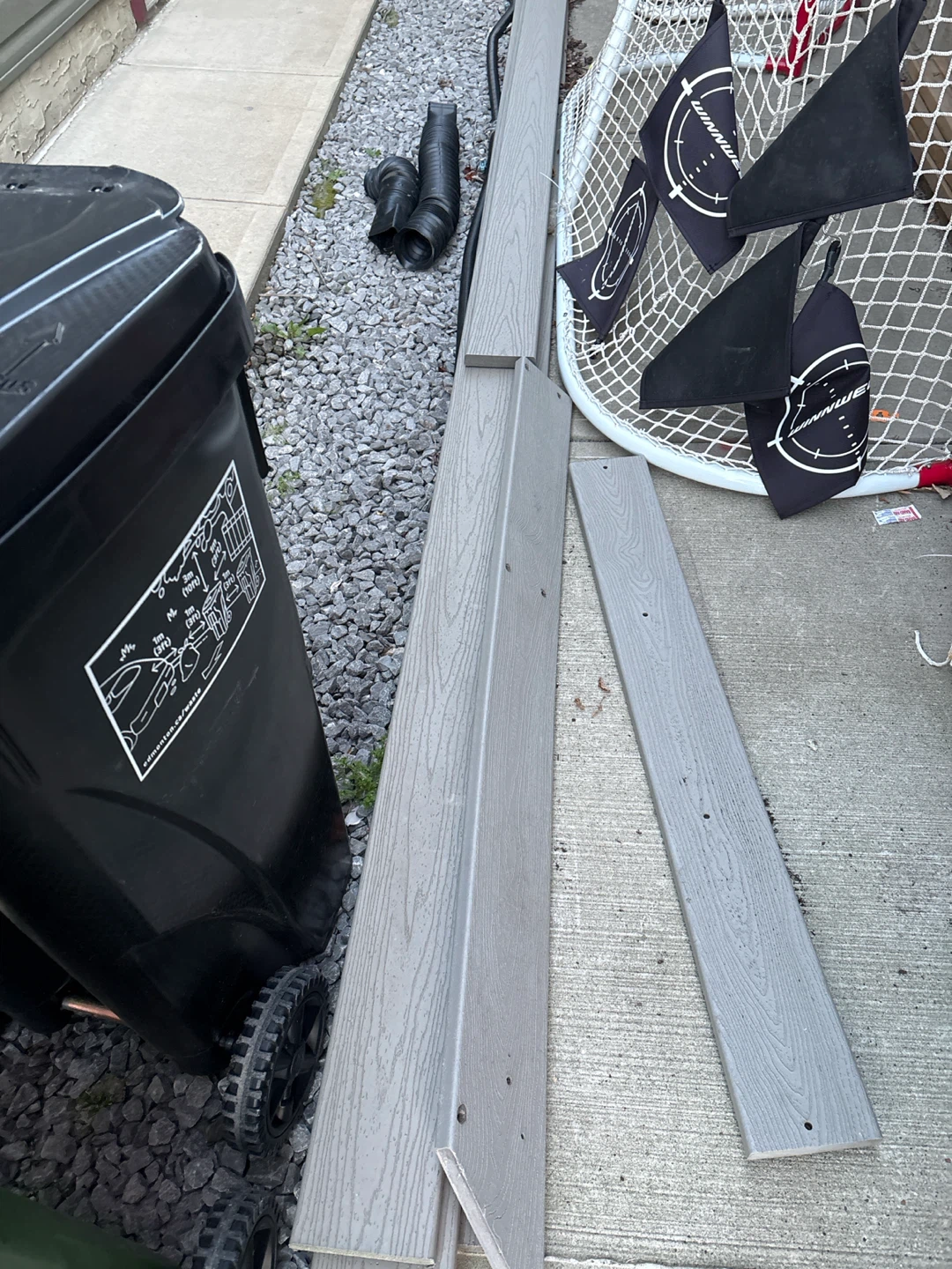 Composite Decking Board Remnants