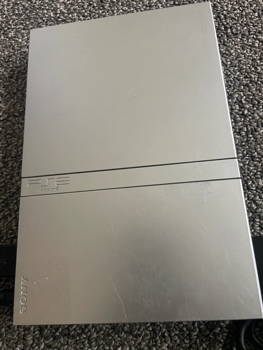 Sony PlayStation 2 Slim Silver Console Bundle - photo 2