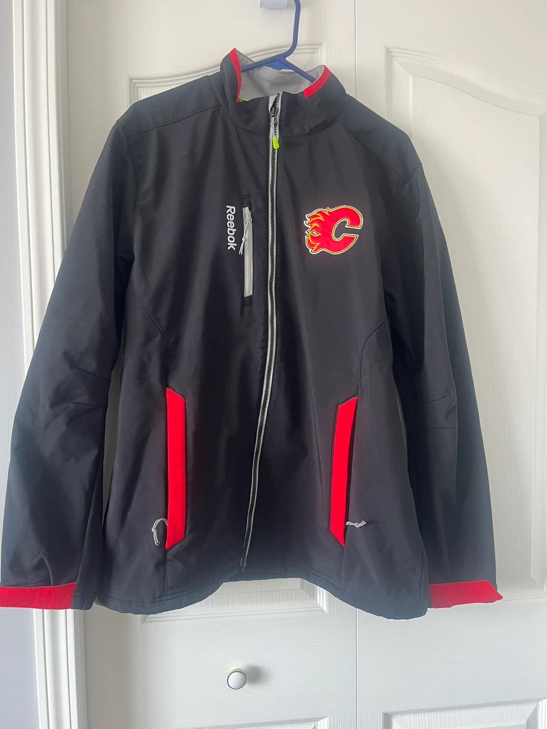 Reebok Calgary Flames Center Ice Jacket Large
