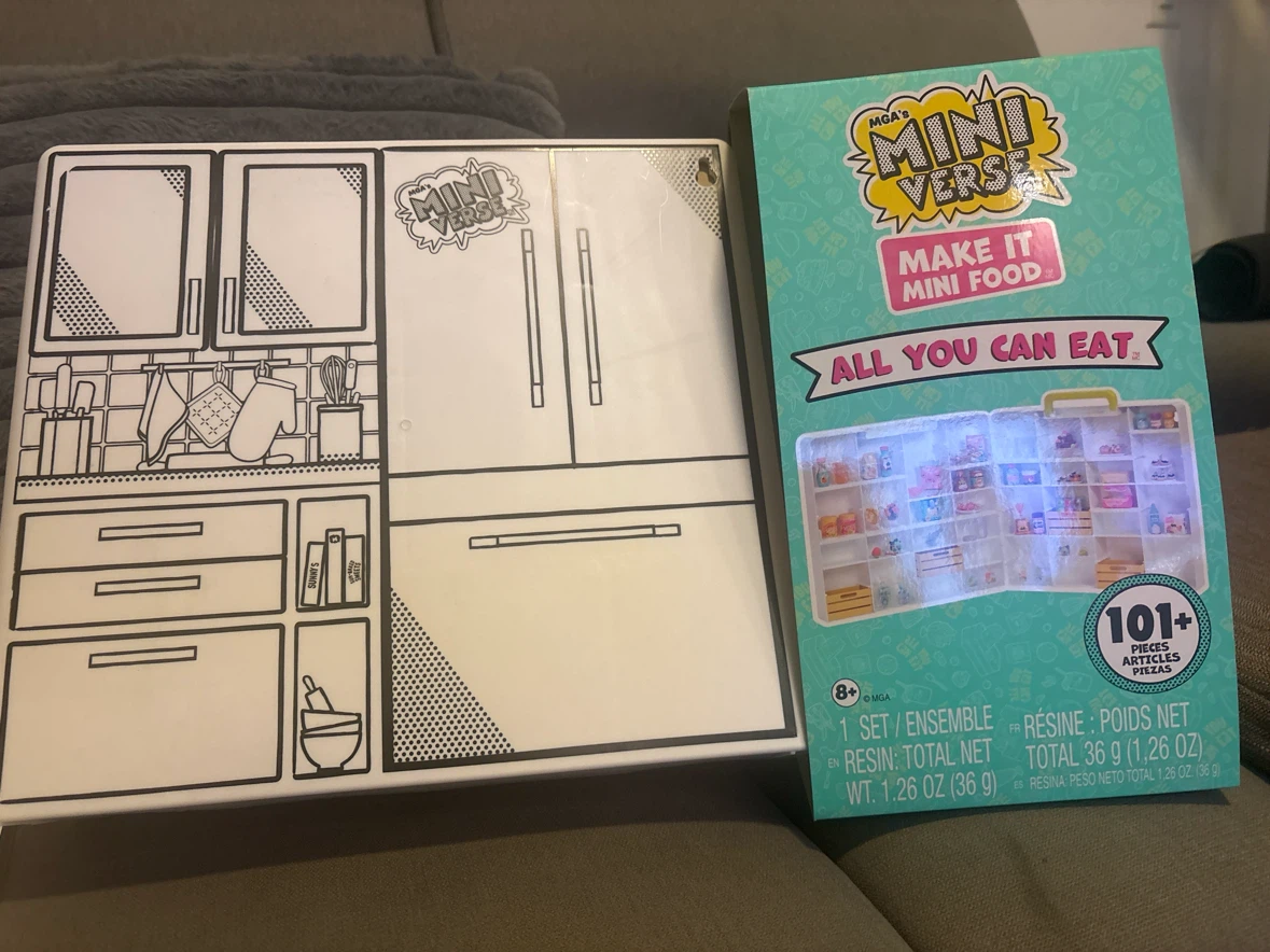 MGA Miniverse Make It Mini Food All You Can Eat Case