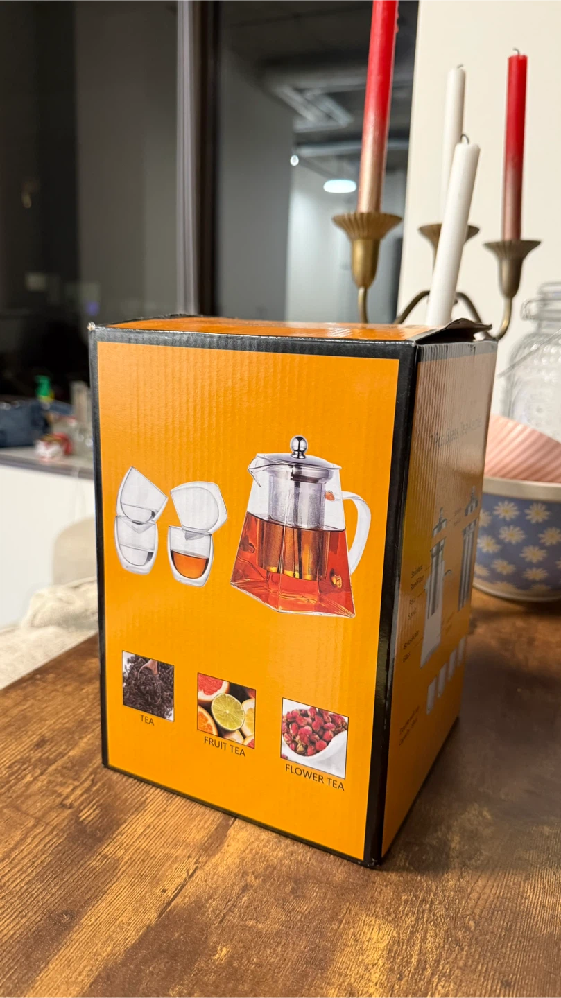 Mixpresso 7 Piece Glass Tea Kettle Set - photo 2