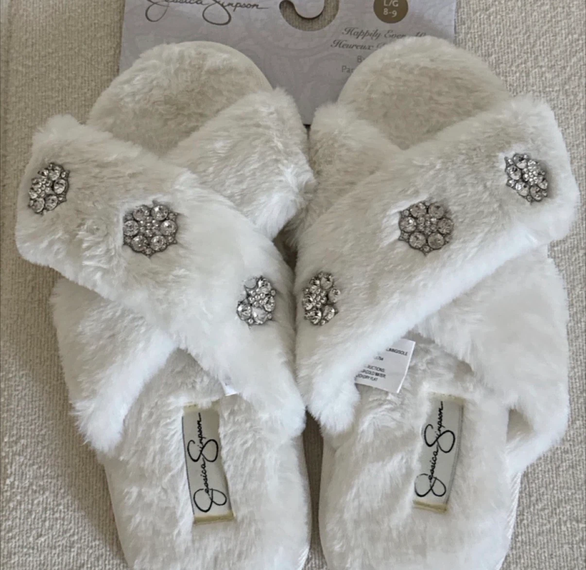 Jessica Simpson Bridal Slippers