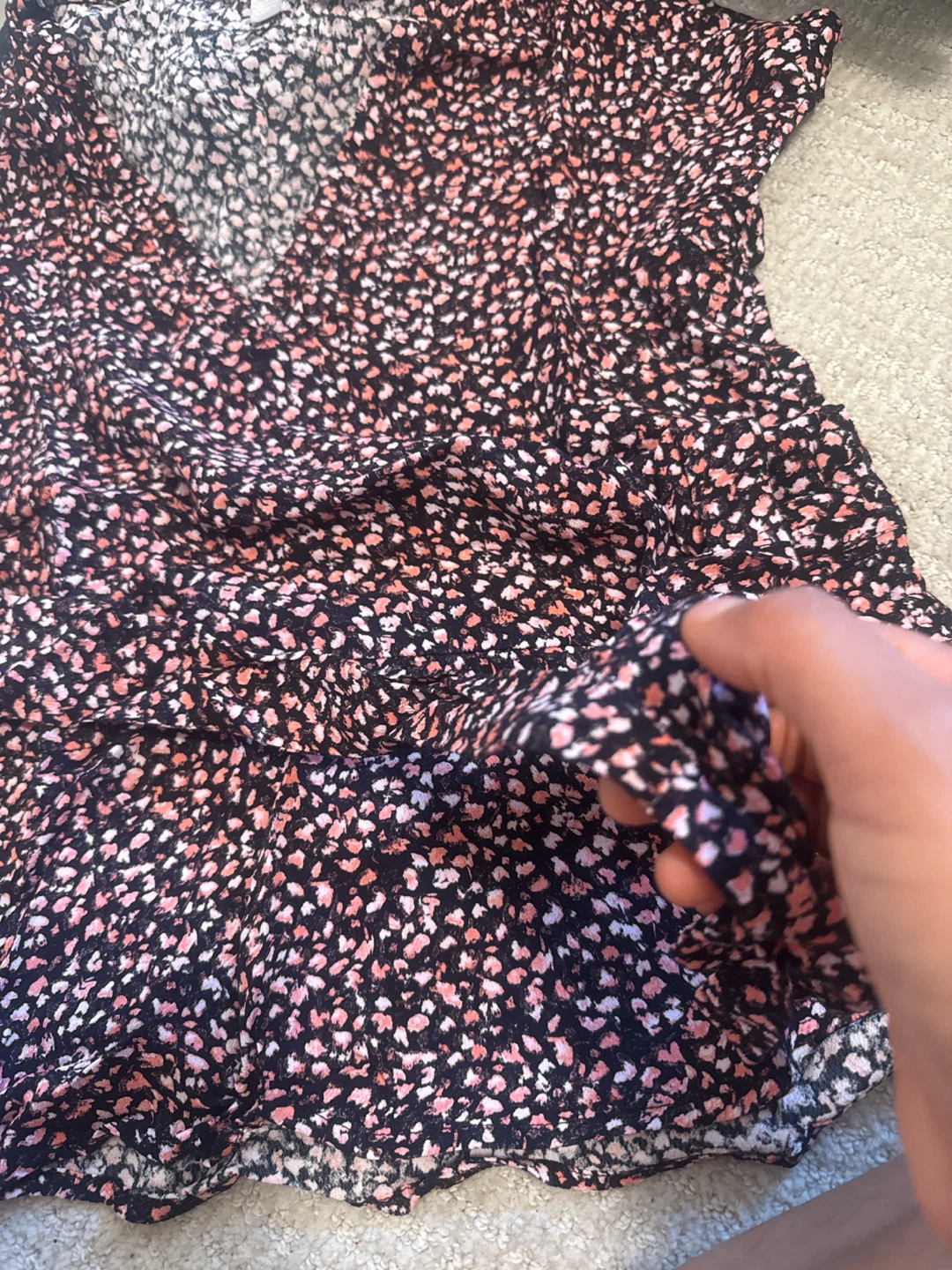 Chelsea28 Floral Wrap Top - photo 2