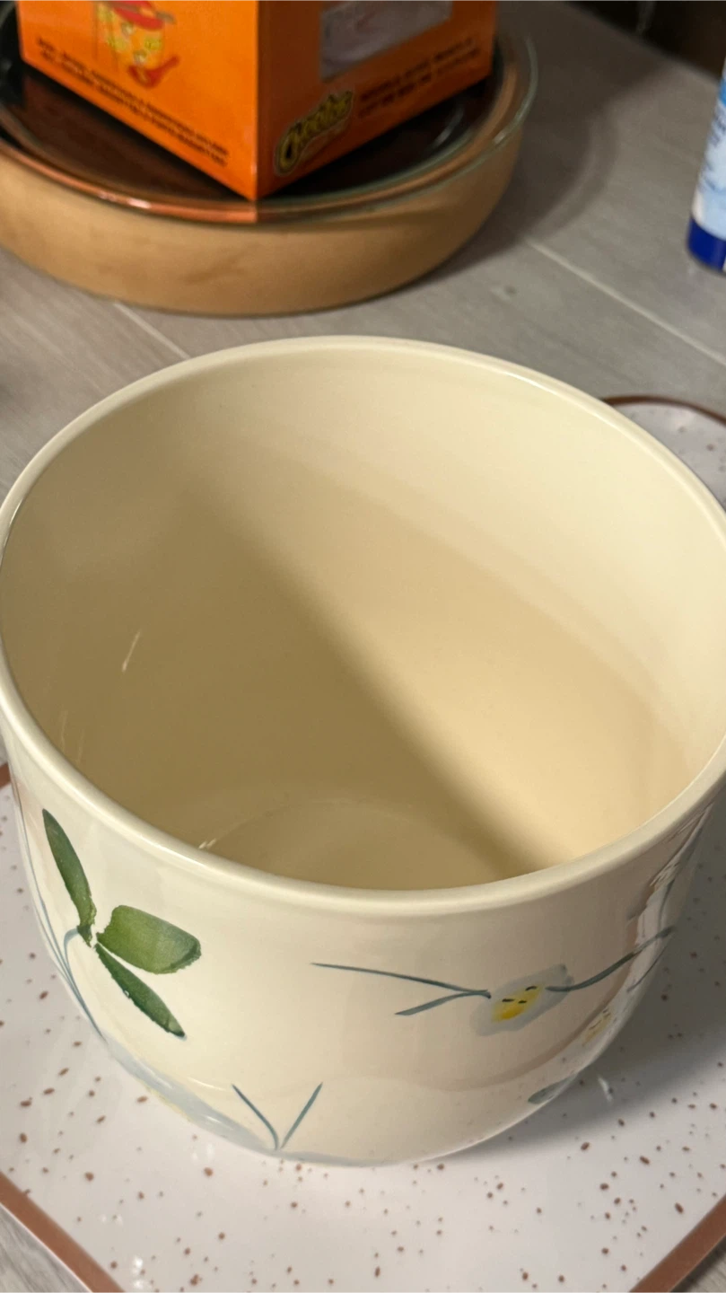 Floral Ceramic Pot - photo 3