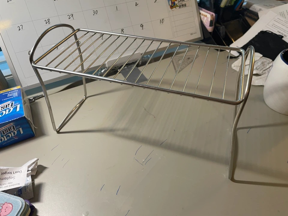 Stainless Steel Kitchen Cabinet Shelf Organizer