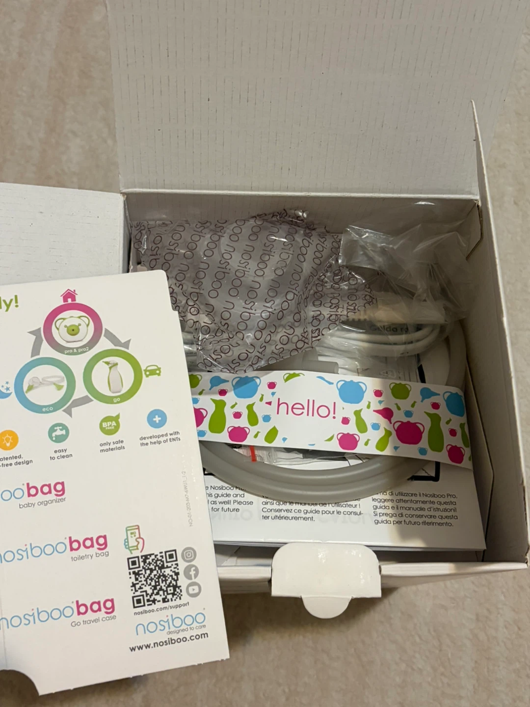 Nosiboo pro nasal aspirator (in box. New) - photo 2