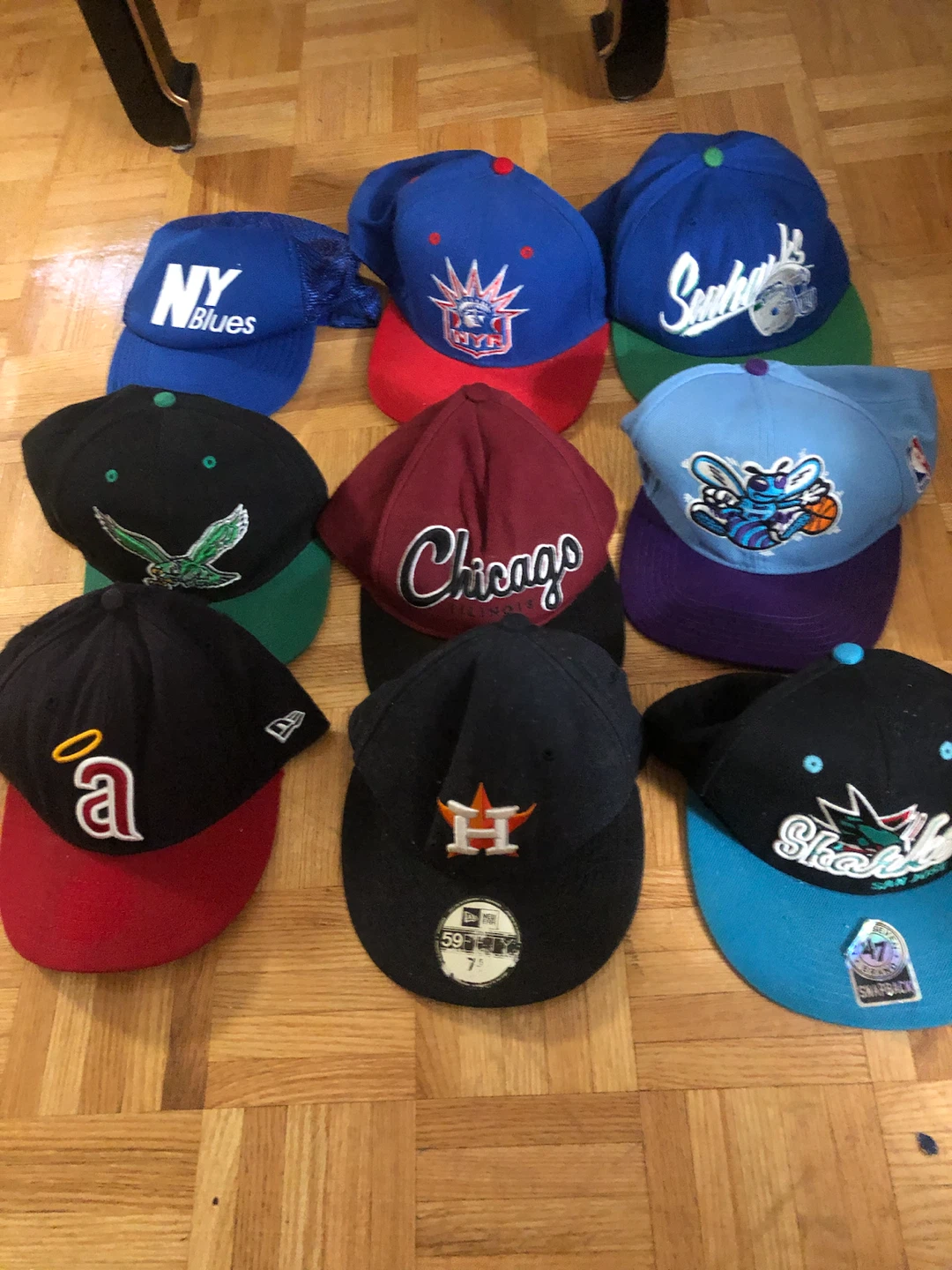 Assorted Baseball Caps - New Era, 47 Brand