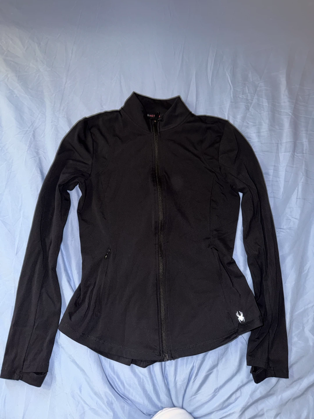 Spyder Active Sport black full-zip jacket