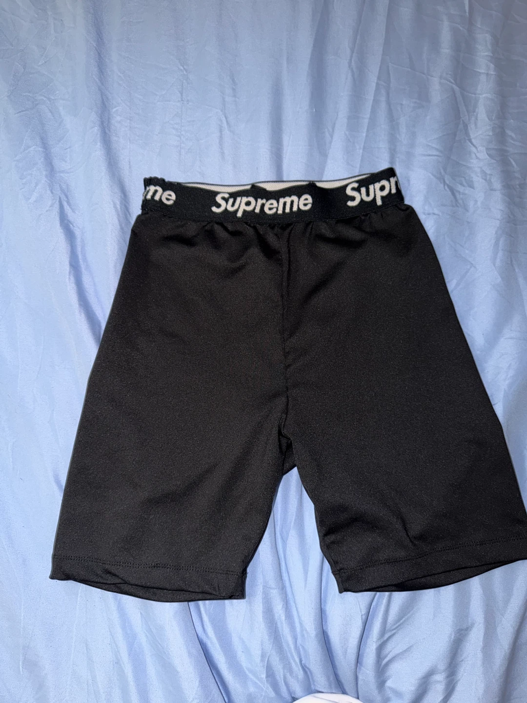 Frankie Reworked Supreme Bike Shorts - Black