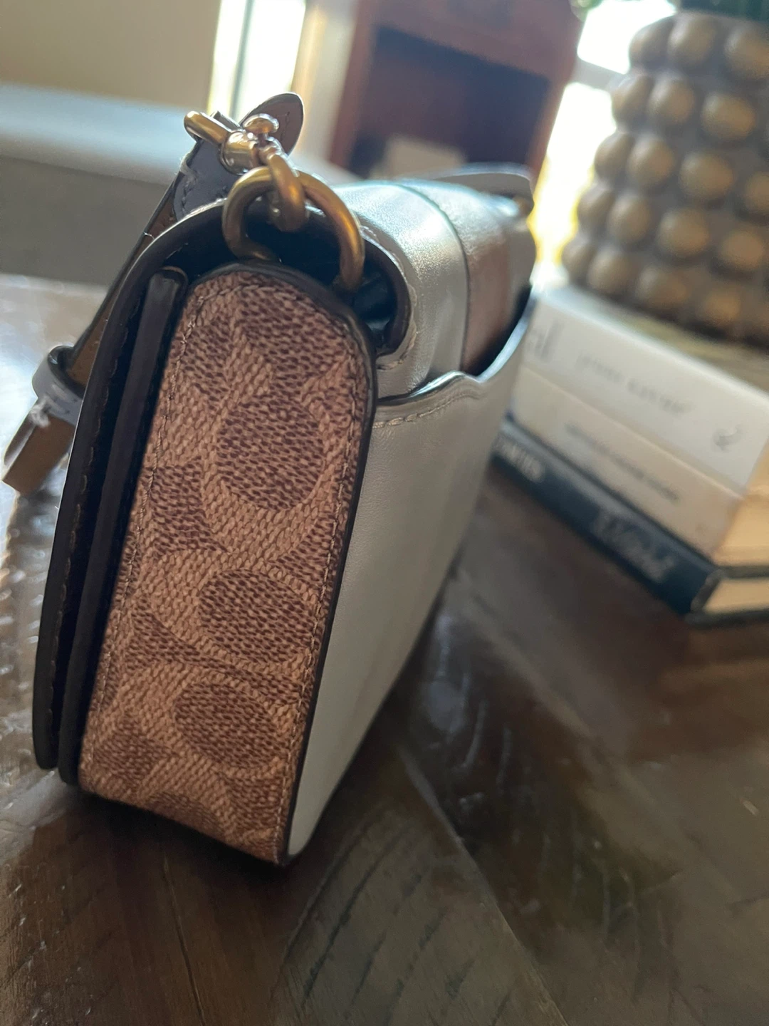 Coach Signature Canvas and Leather Crossbody Bag - photo 4