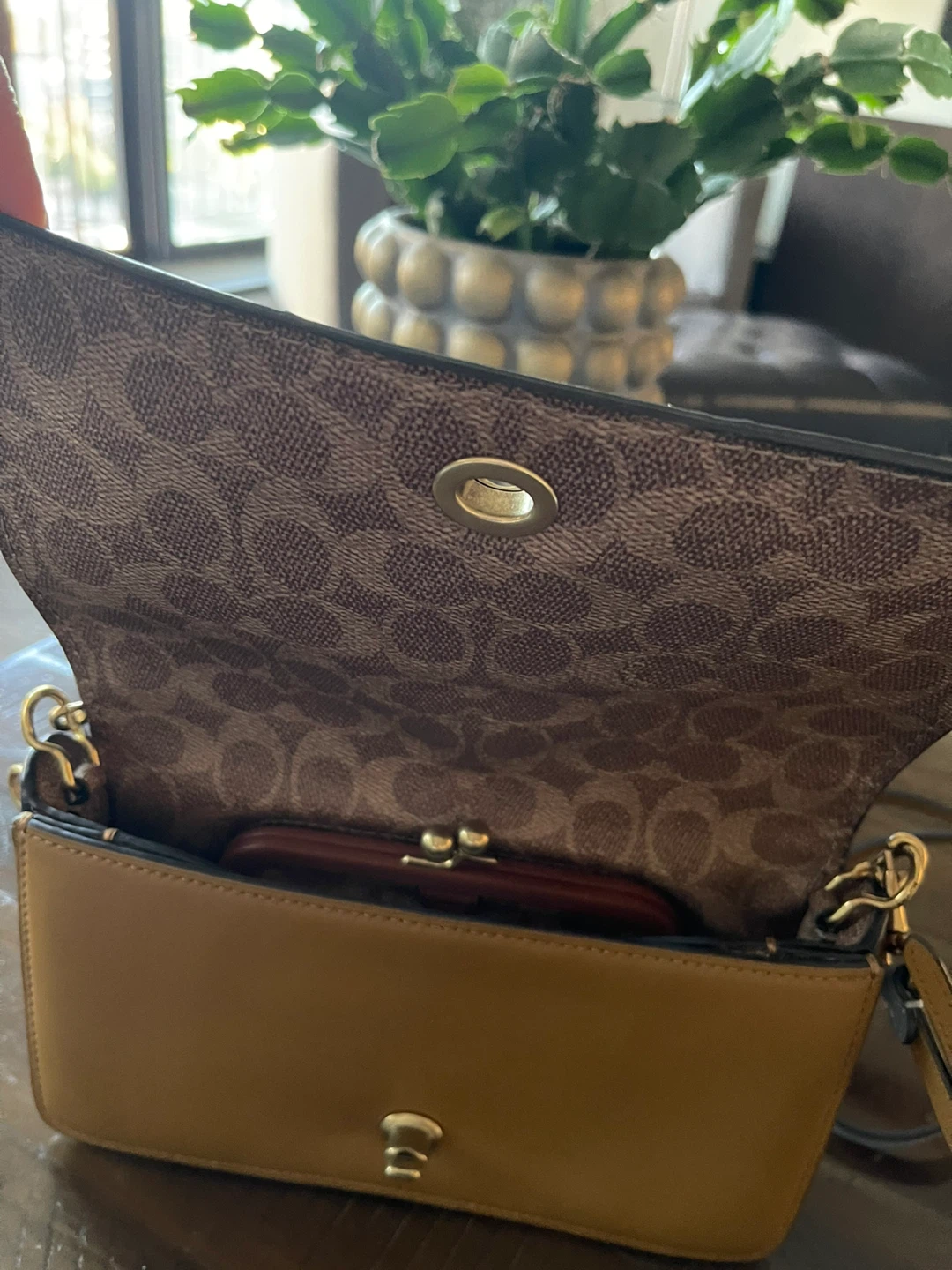 Coach Signature Canvas and Leather Crossbody Bag - photo 2