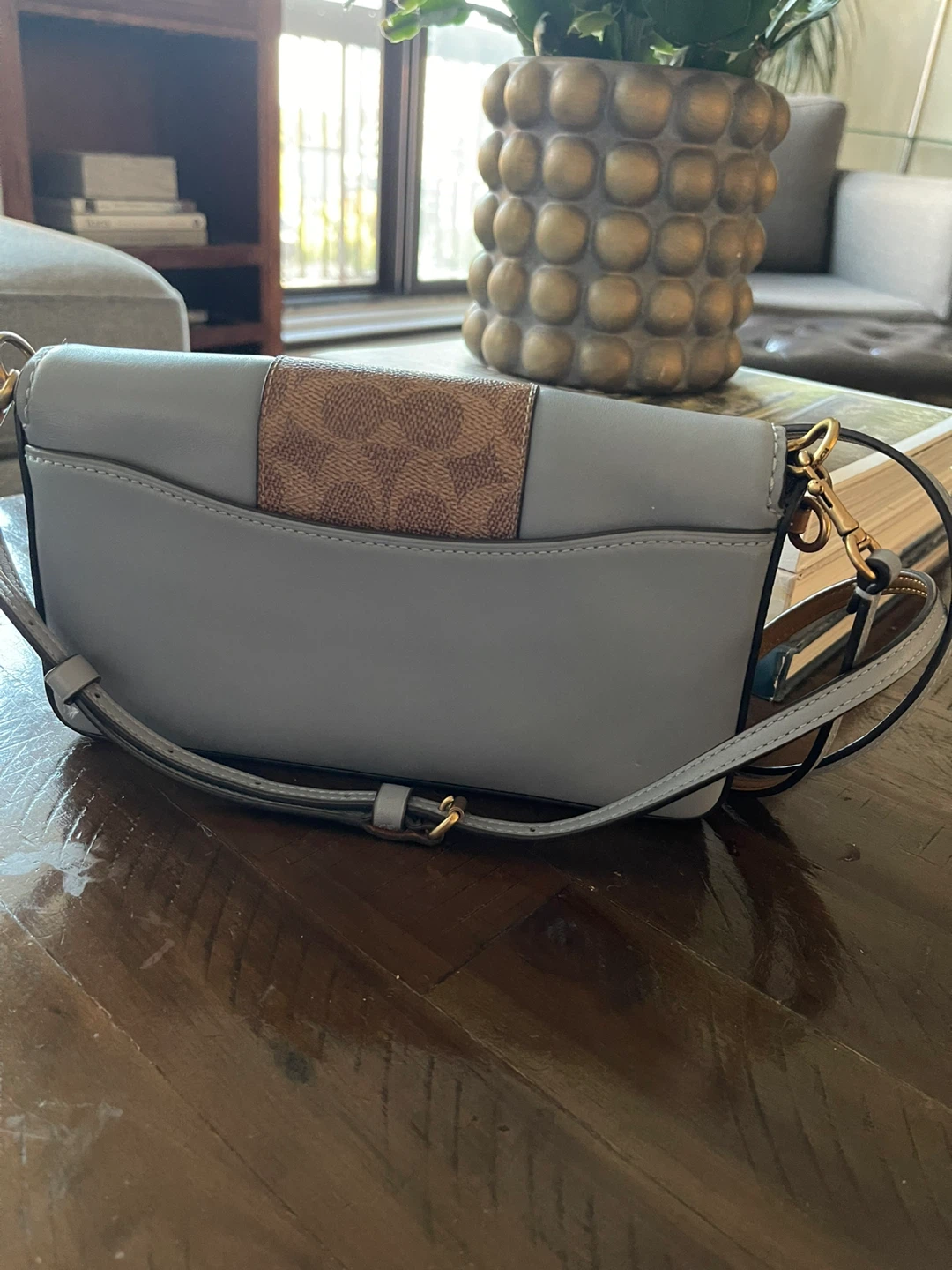 Coach Signature Canvas and Leather Crossbody Bag - photo 5