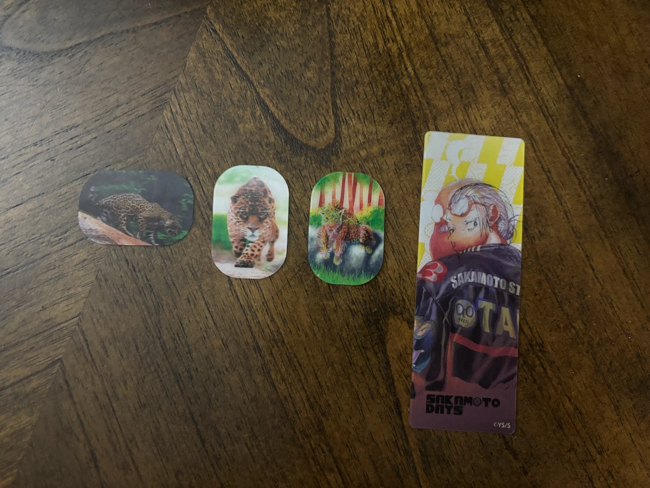 Sakamoto Days Bookmark and Leopard Pogs Set - photo 2