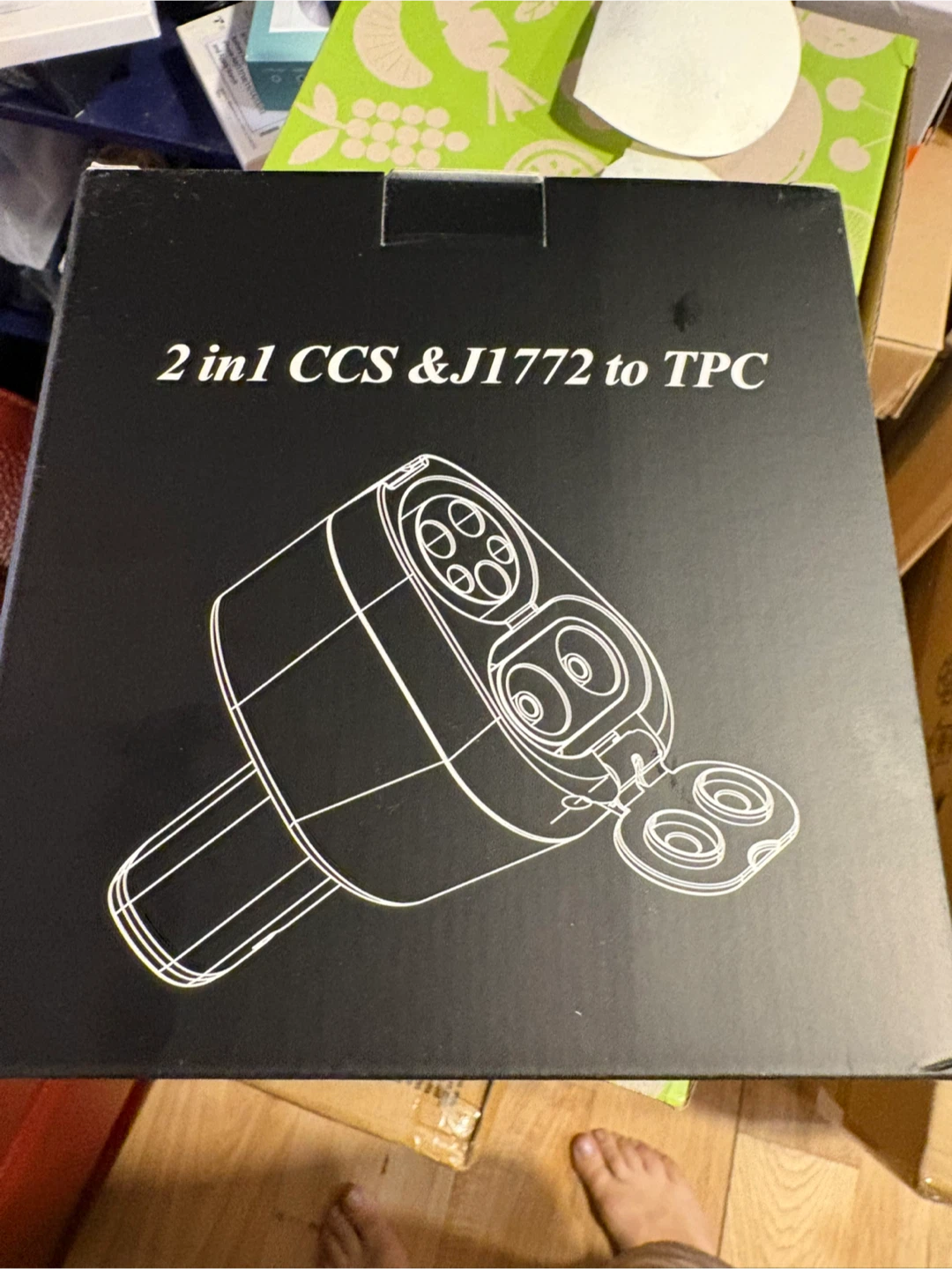 2-in-1 CCS1 & J1772 to NACS Charger Adapter - photo 2
