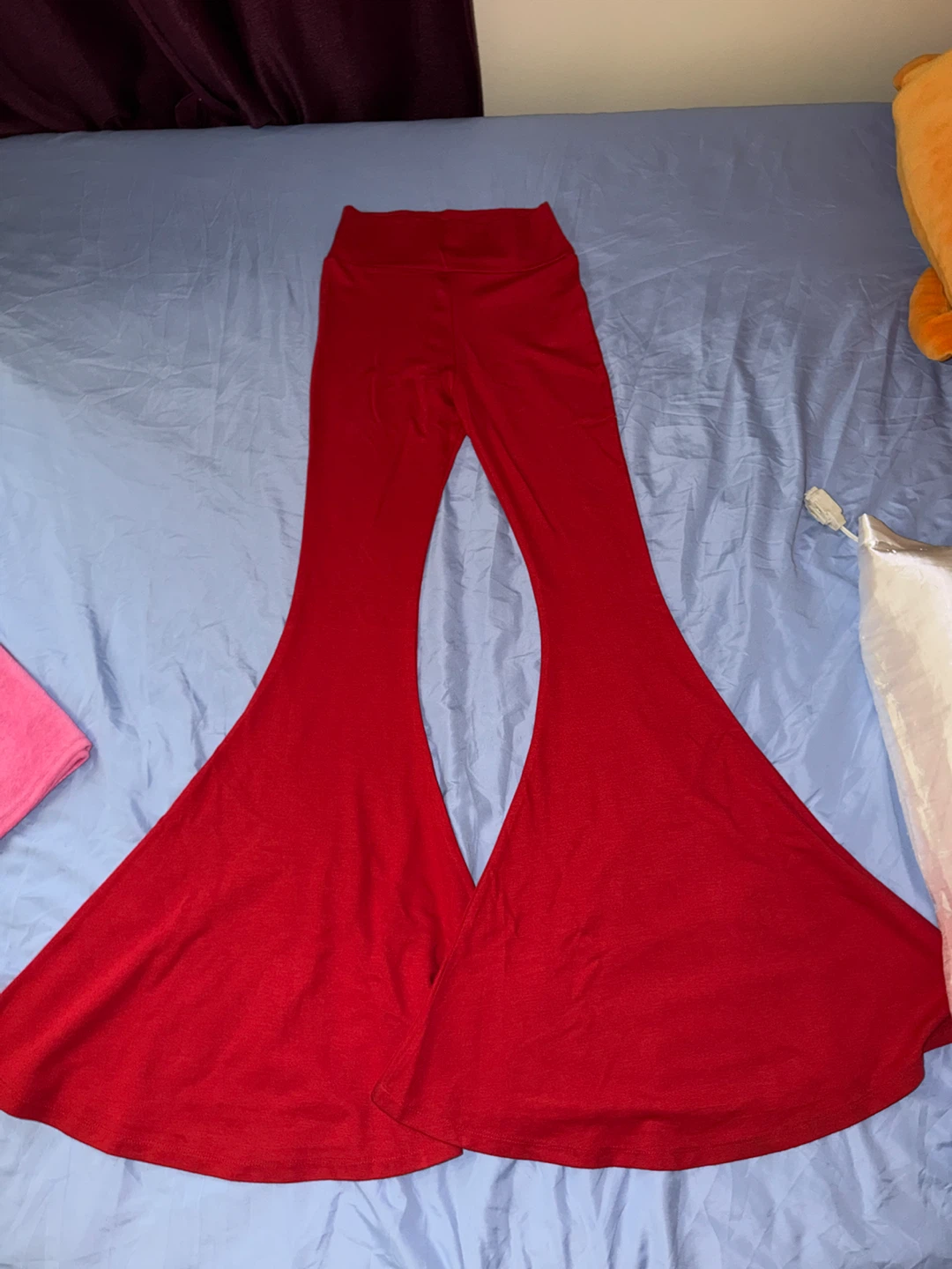 Kikiriki Red Flare Pants - photo 2