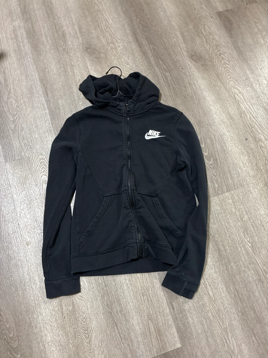 Nike Black Zip-Up Hoodie