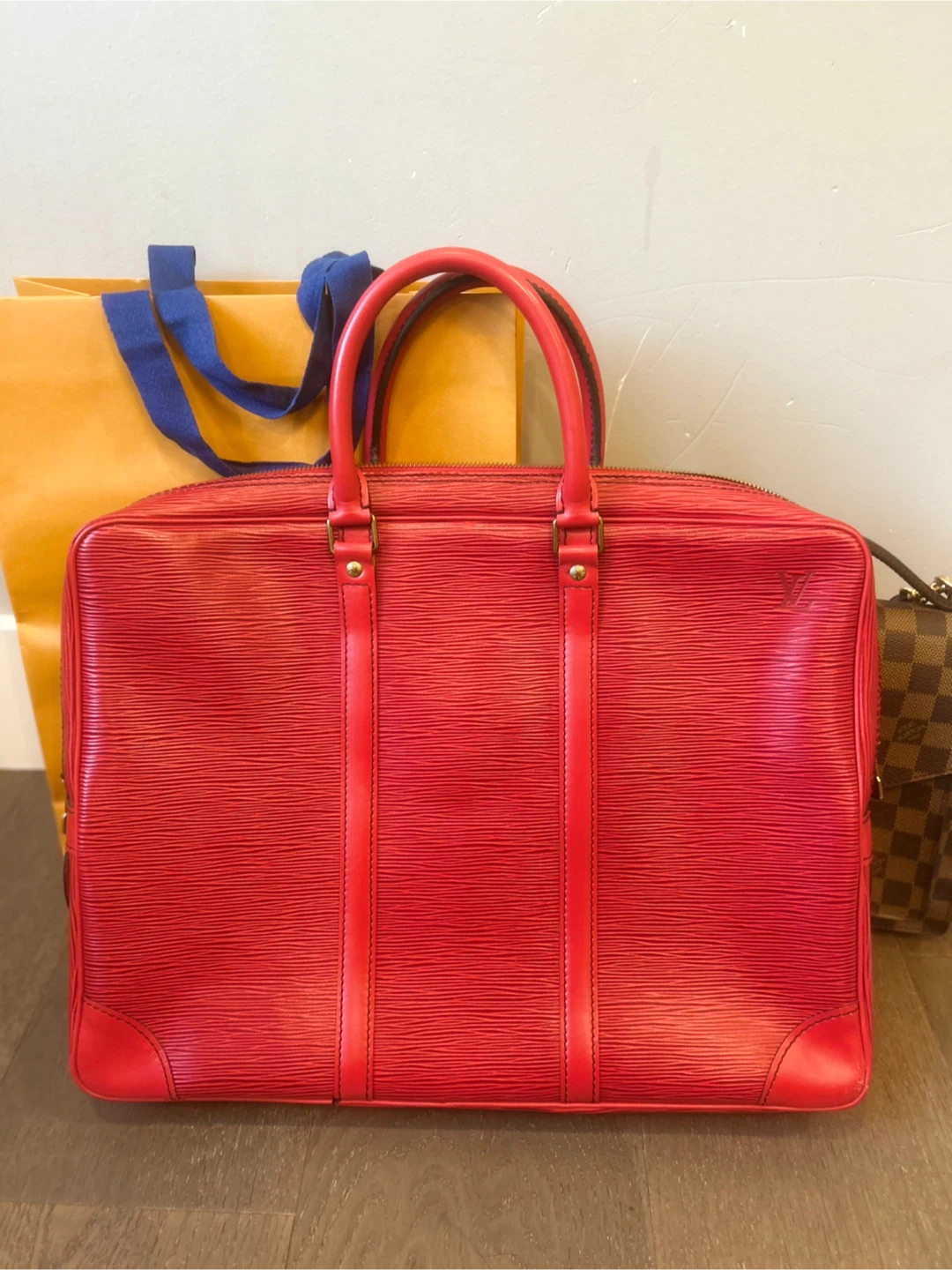 (Authentic) Louis Vuitton Epi Leather Briefcase