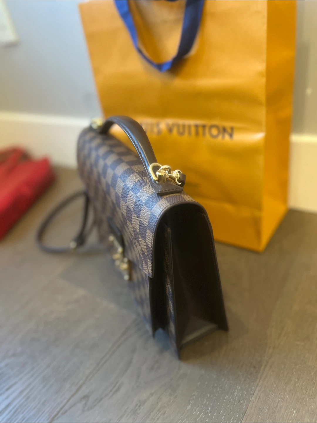 (Authentic) Louis Vuitton Damier Ebene Handbag - photo 2
