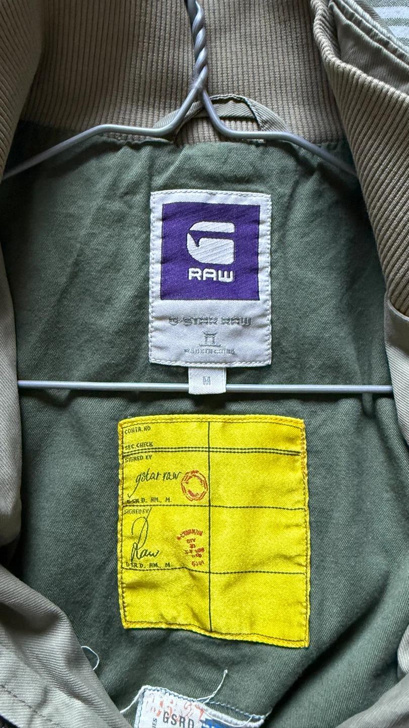 G-Star Raw Jacket Olive Green - photo 3