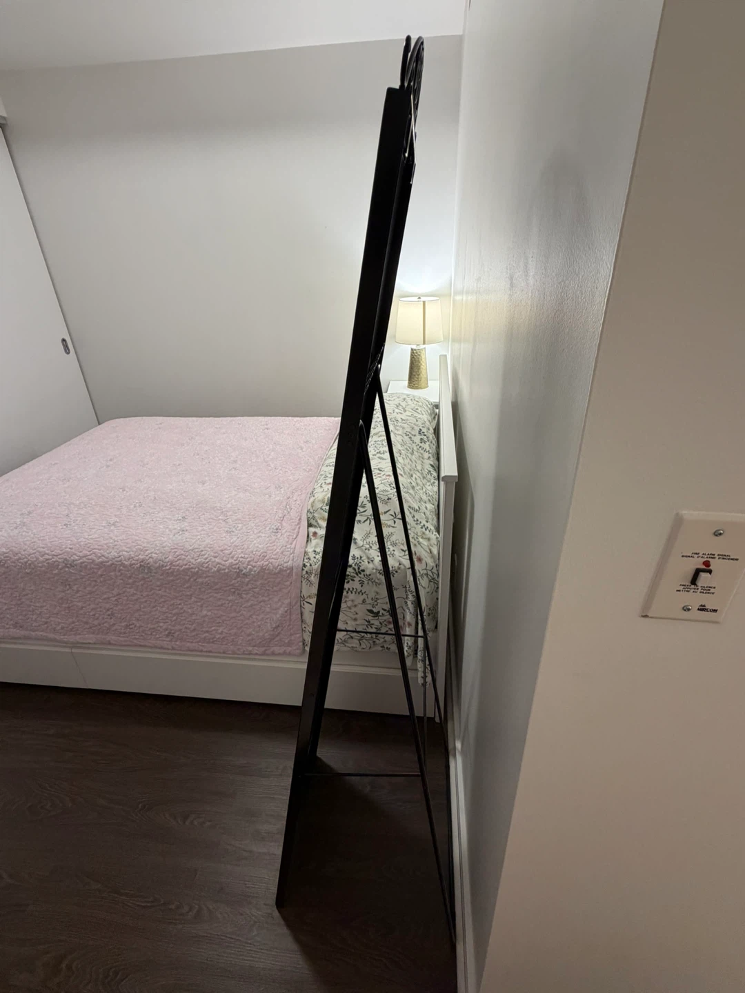 Black Full-Length Standing Mirror - photo 2