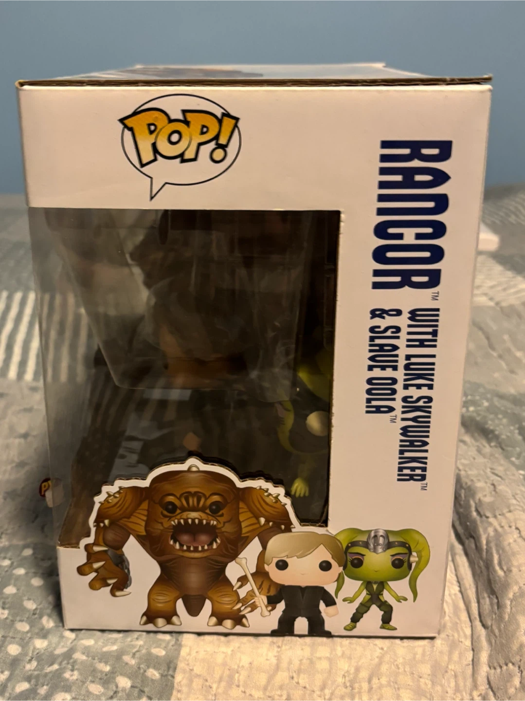 Funko Pop! Star Wars Rancor, Luke Skywalker & Slave Oola 3-Pack - photo 2