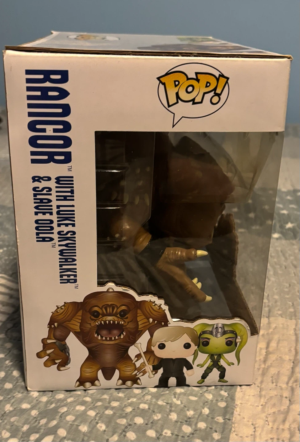 Funko Pop! Star Wars Rancor, Luke Skywalker & Slave Oola 3-Pack - photo 3