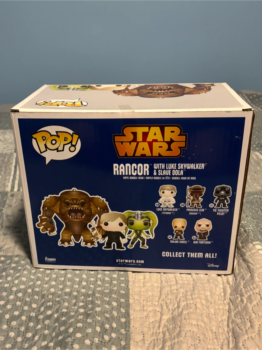 Funko Pop! Star Wars Rancor, Luke Skywalker & Slave Oola 3-Pack - photo 4