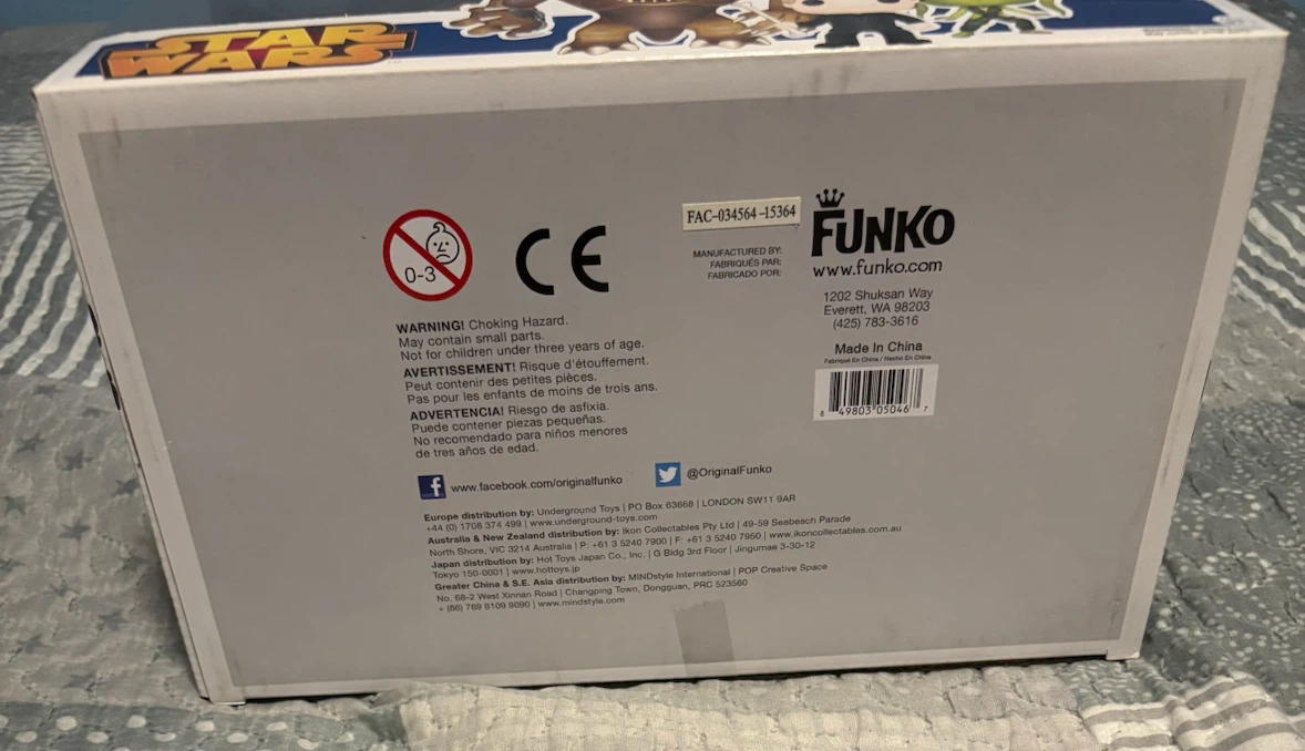 Funko Pop! Star Wars Rancor, Luke Skywalker & Slave Oola 3-Pack - photo 5