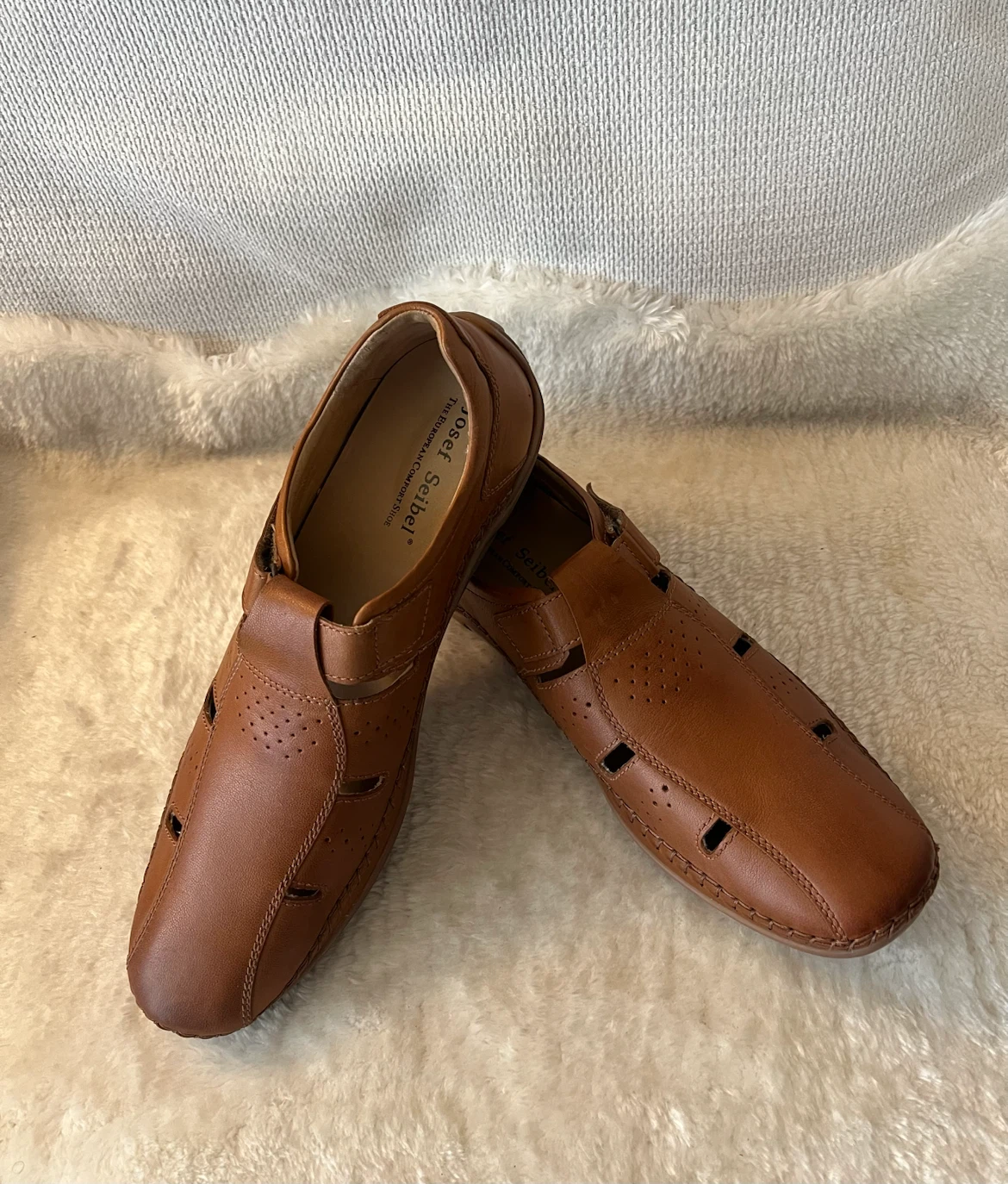 Josef Seibel Germany Men's Leather Sandals - photo 5