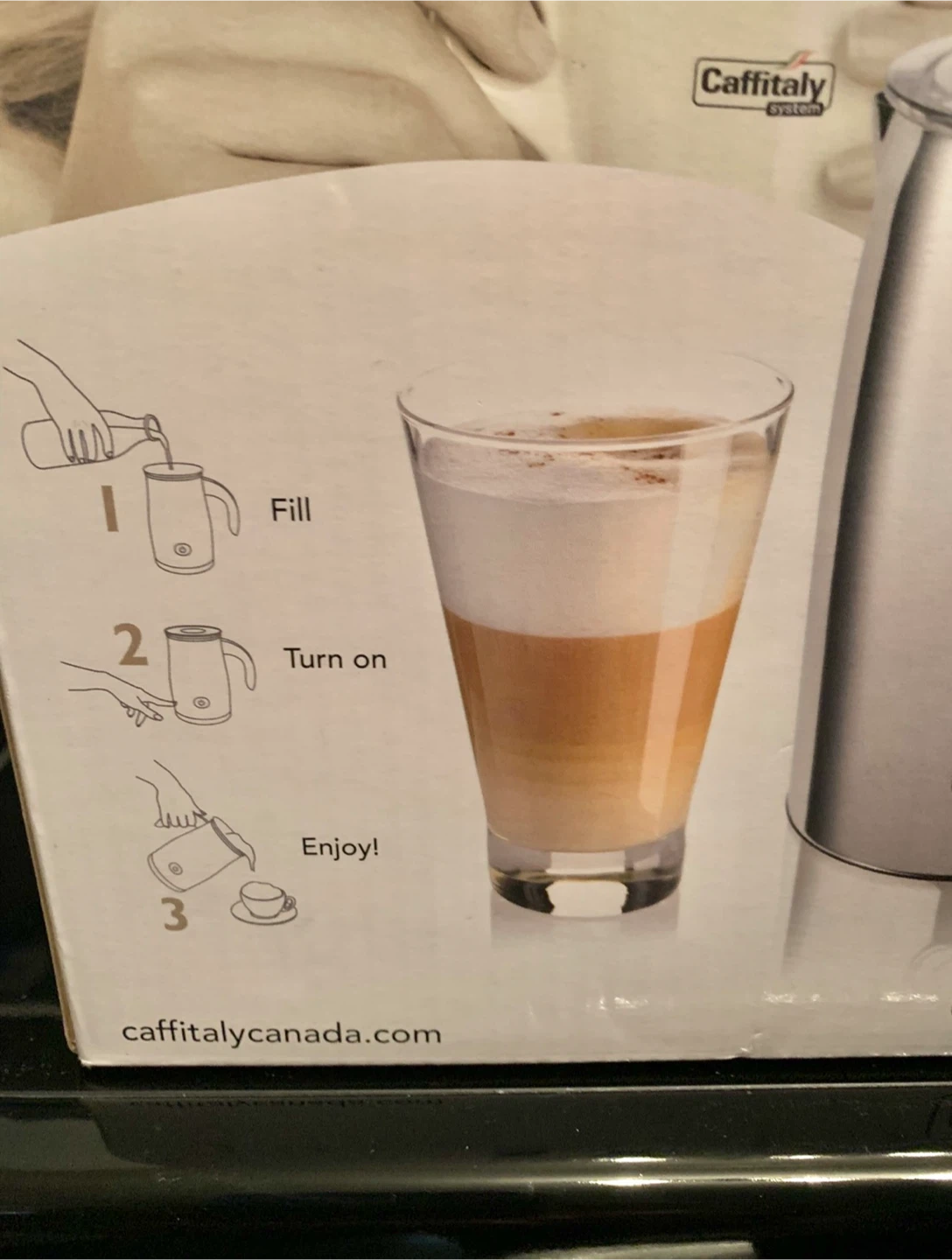 NEW,  Caffitaly Latte + Milk Frother - photo 4