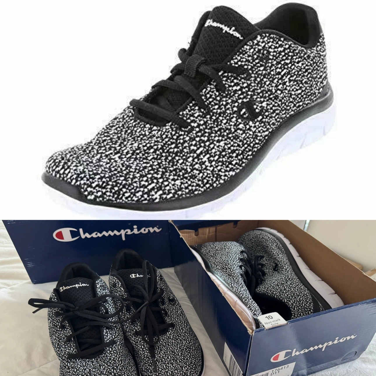 2 Pairs for $20!! Ladies Size 10 Memory Foam Running Shoes