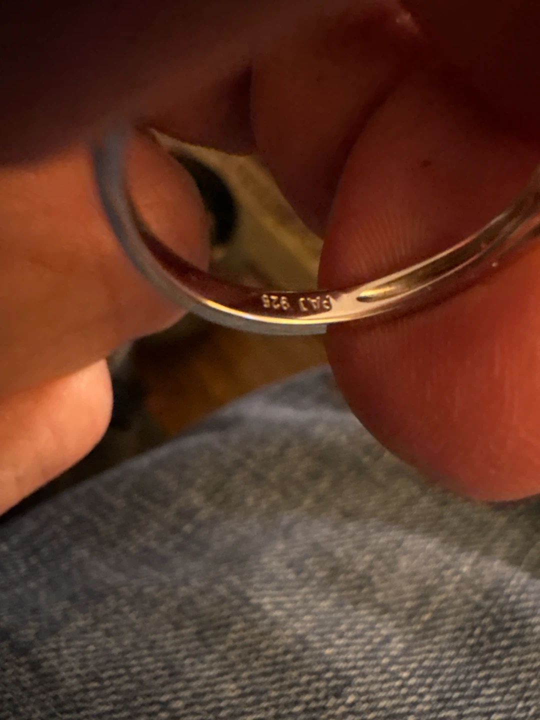 PAJ 926 Silver Three-Stone Ring - photo 2