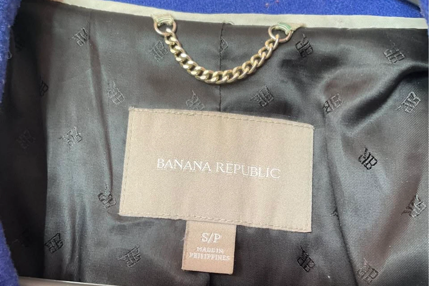 Banana Republic Royal Blue Wool-Blend Coat - photo 2