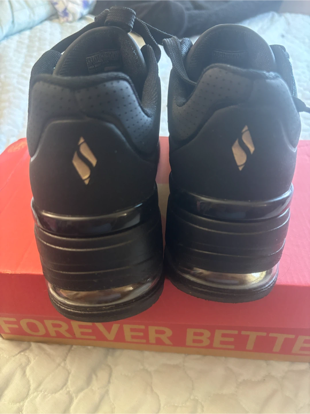 Skechers Women's Black Sneakers Size 8.5 - photo 2