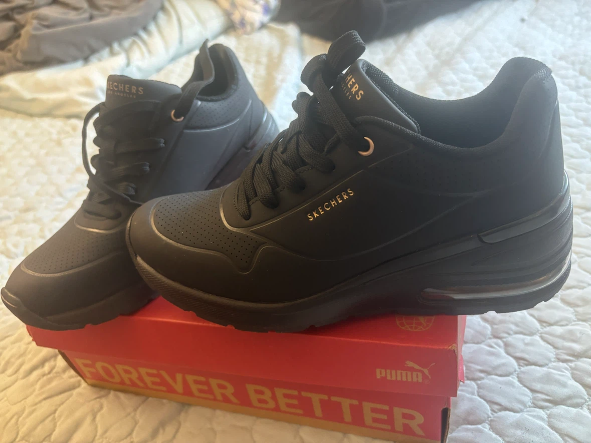 Skechers Women's Black Sneakers Size 8.5 - photo 3
