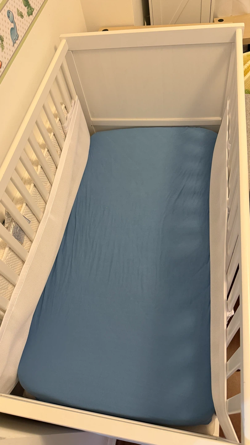 ikea crib with two mattress - photo 3