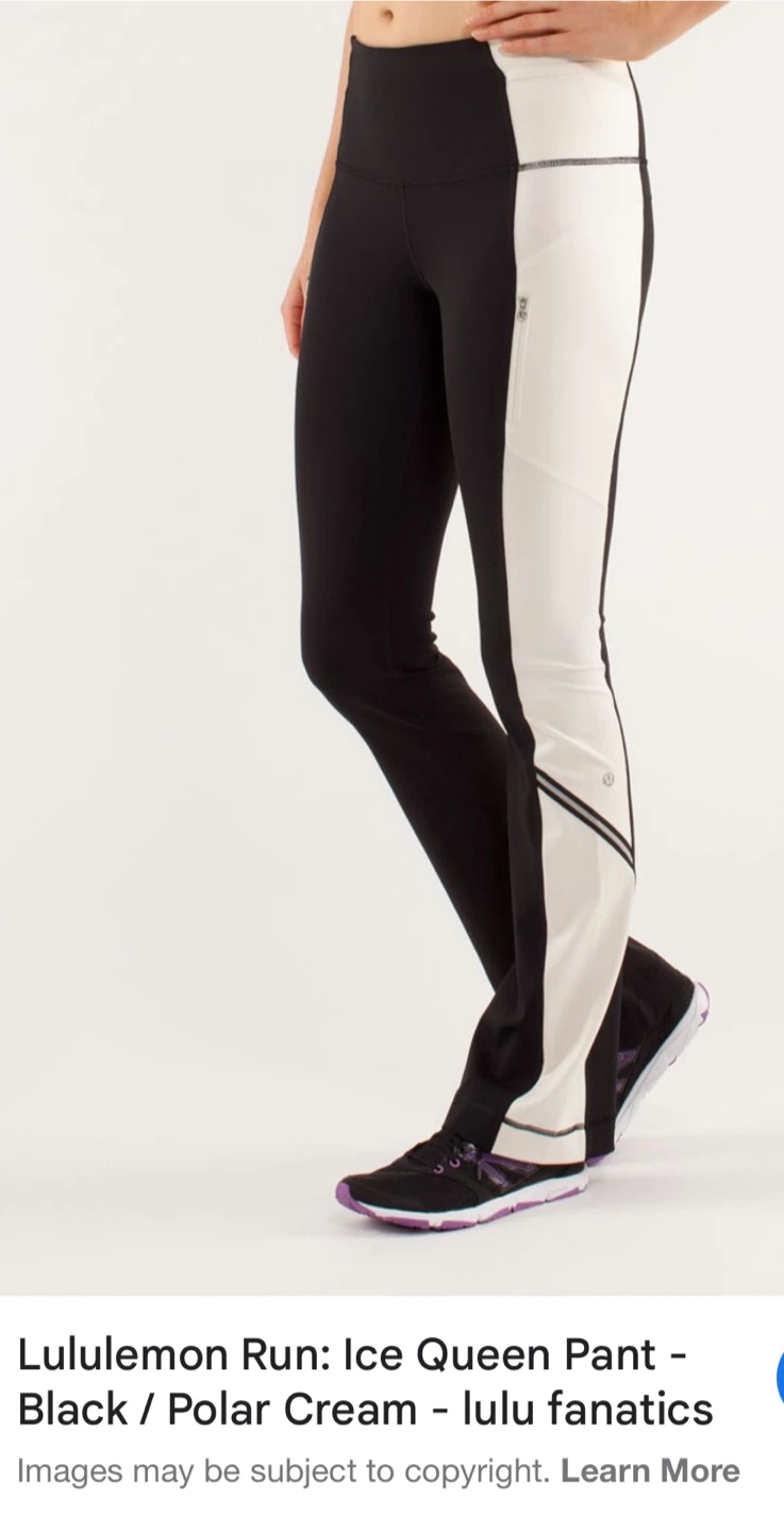 Size 6 (M) - Regular cut Lululemon Ice Queen Running Pants - photo 4