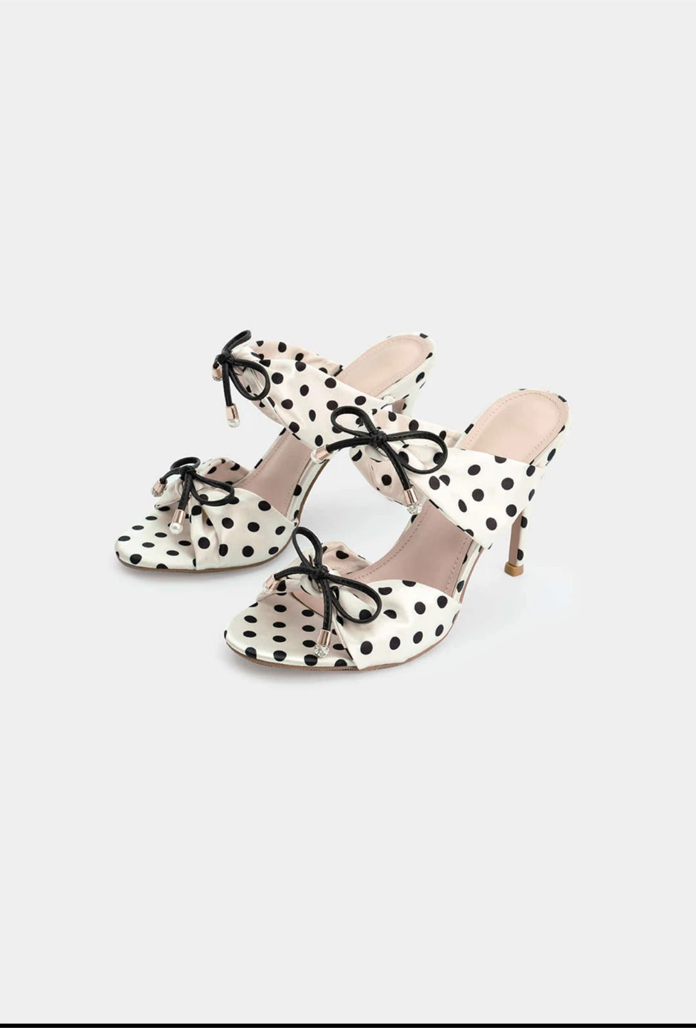 Polka Dots Open Toe Sandals (women shoes)