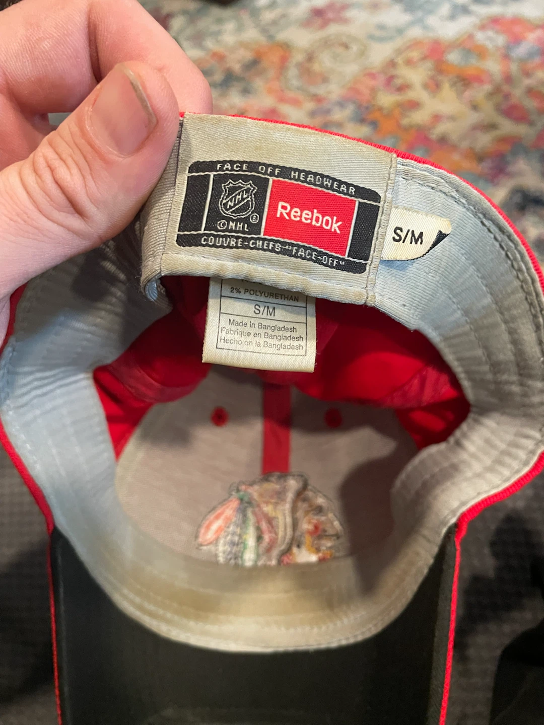 Reebok Chicago Blackhawks NHL Cap - photo 3