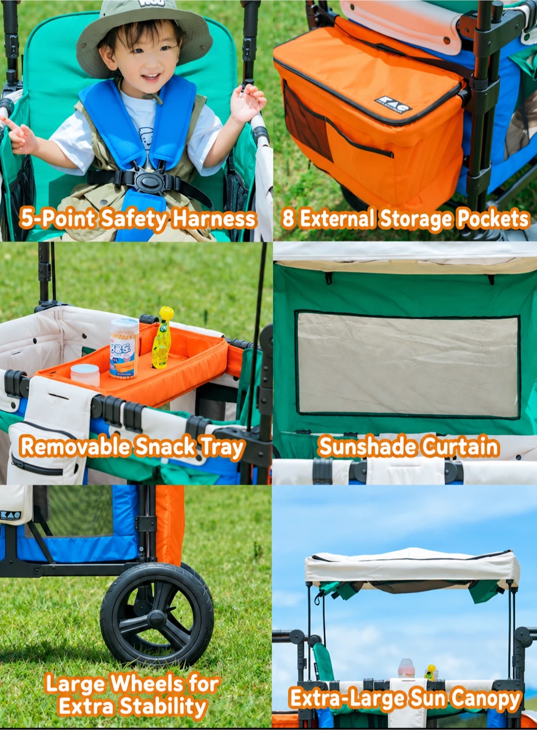 Camping Wagon with Canopy - photo 2