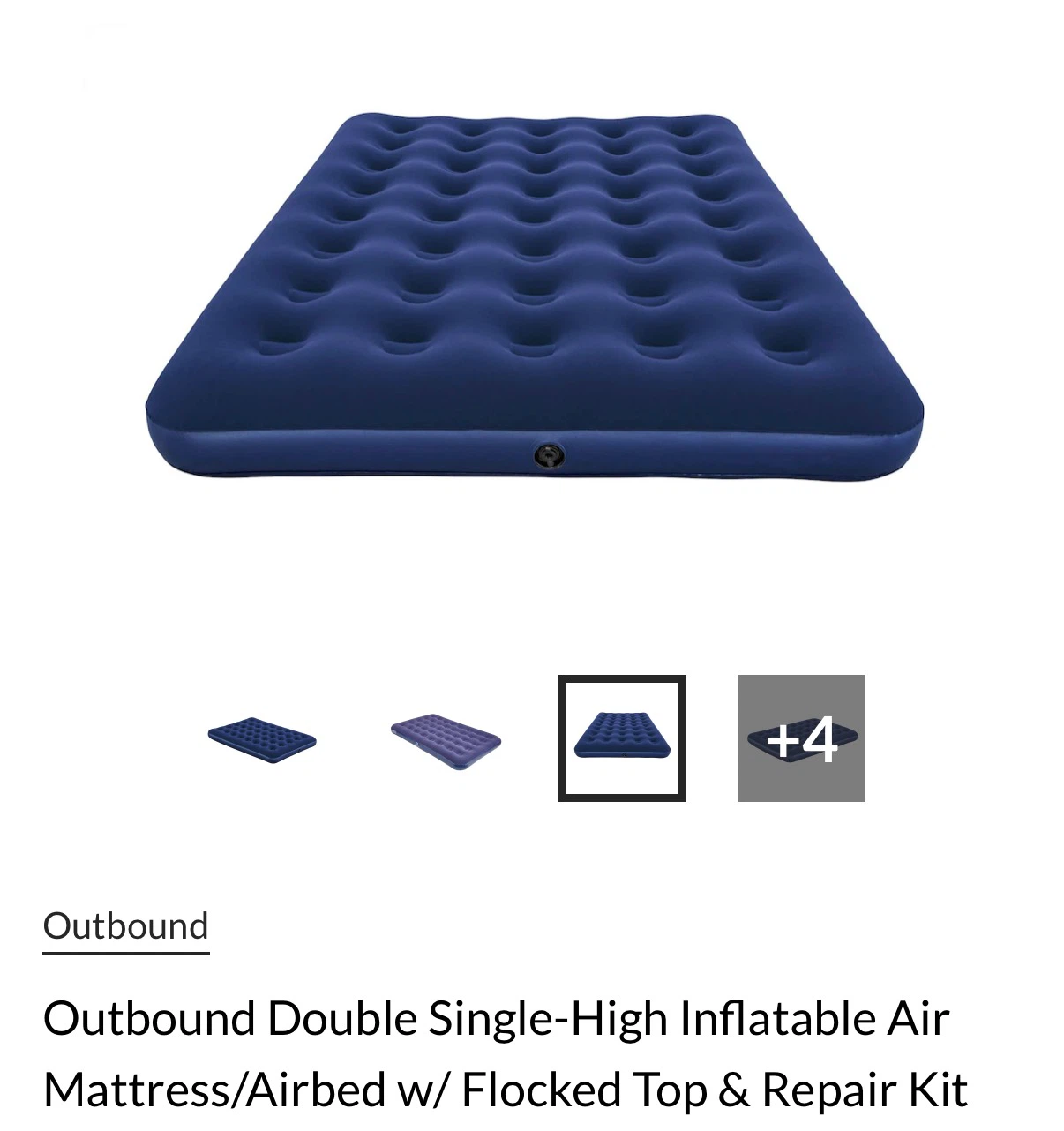 Double Size Inflatable Air Mattress