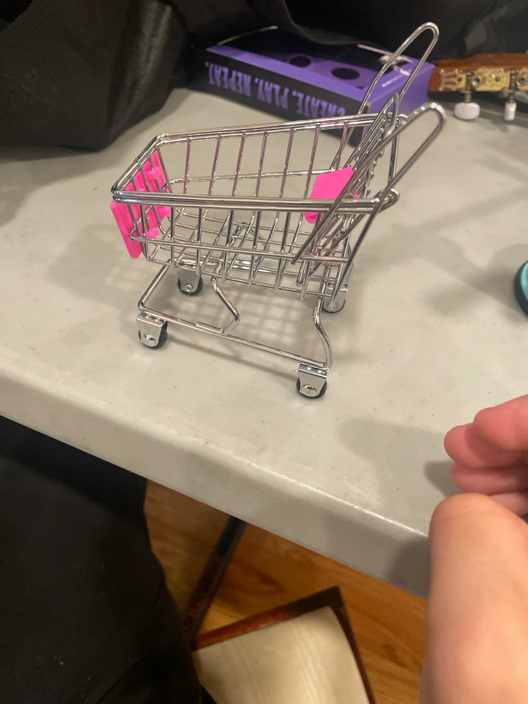 Miniature Shopping Cart Toy