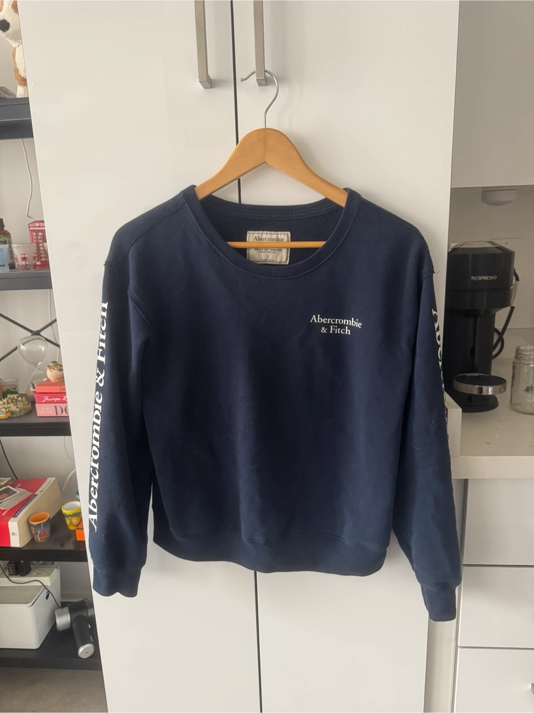 Abercrombie & Fitch Navy Sweatshirt