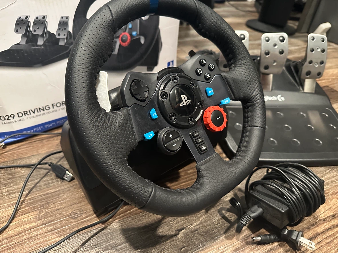 Logitech G29 Driving Force Racing Wheel and Pedals - photo 2