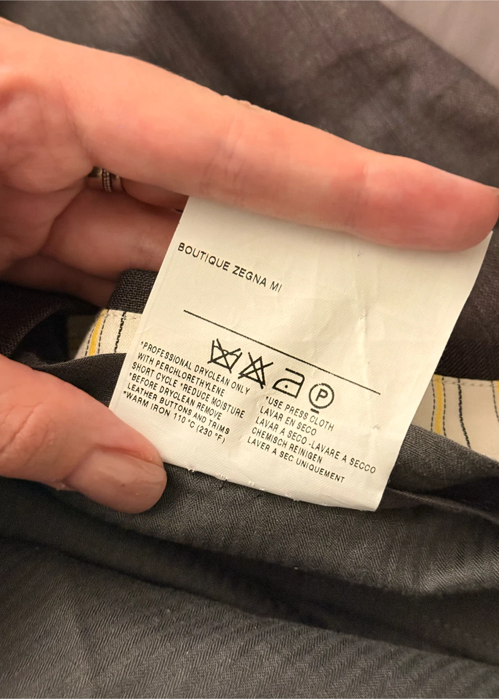 Ermenegildo Zegna Couture Wool Trousers | Size 56 (EU) 🇮🇹 - photo 4