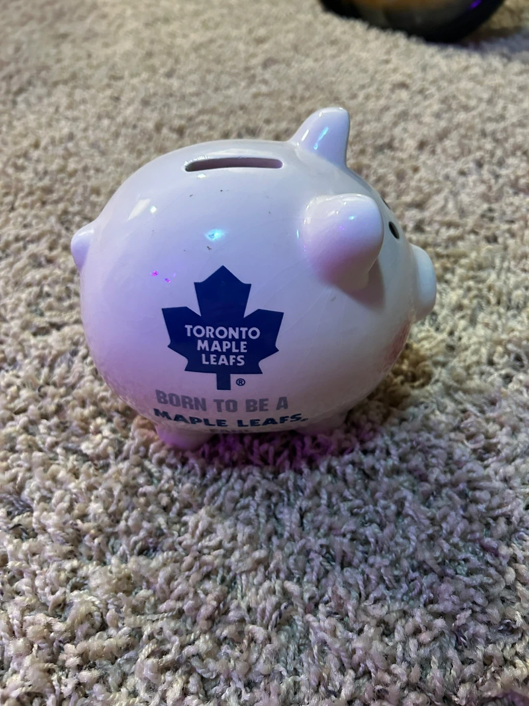 Toronto Maple Leafs Piggy Bank - photo 3