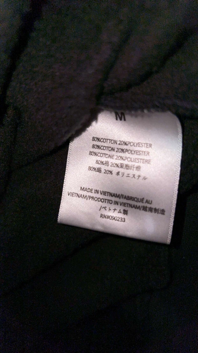 Black essential hoodies medium - photo 3
