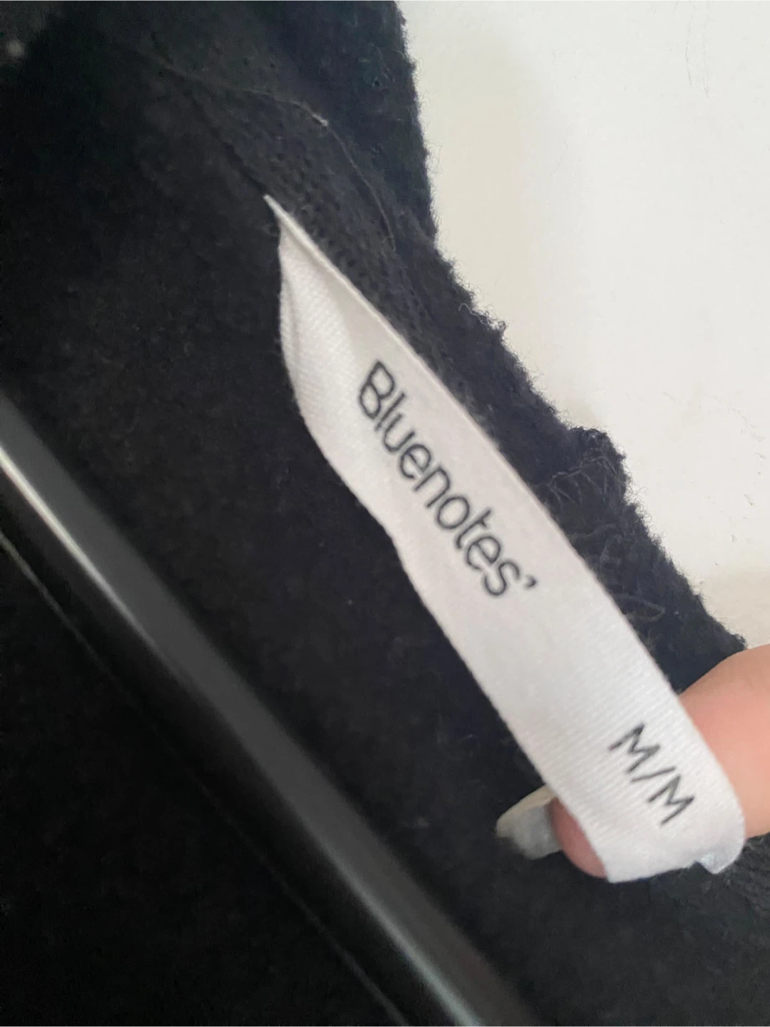Bluenotes black zip-up hoodie - photo 2