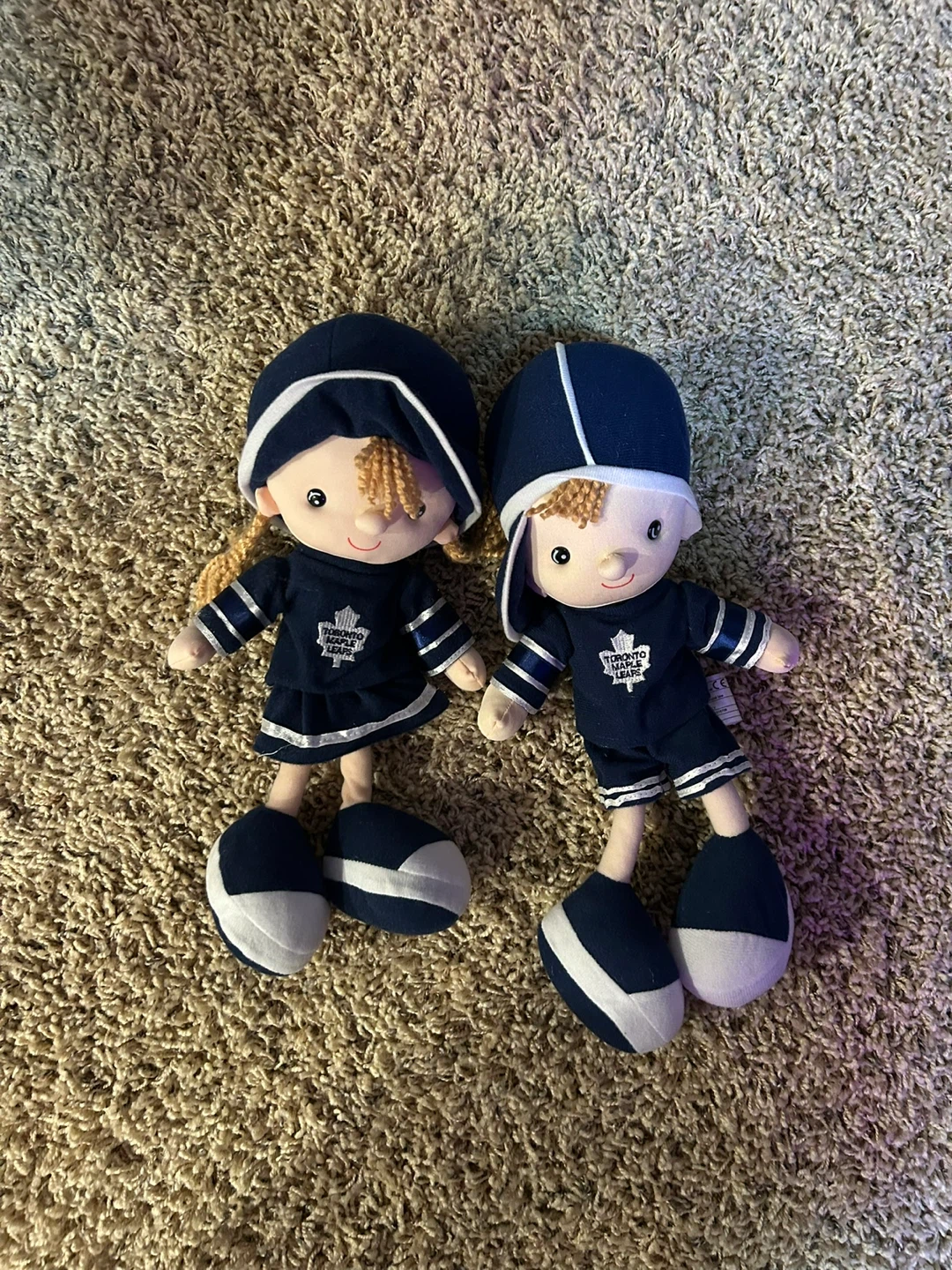 Toronto Maple Leafs Plush Doll Set