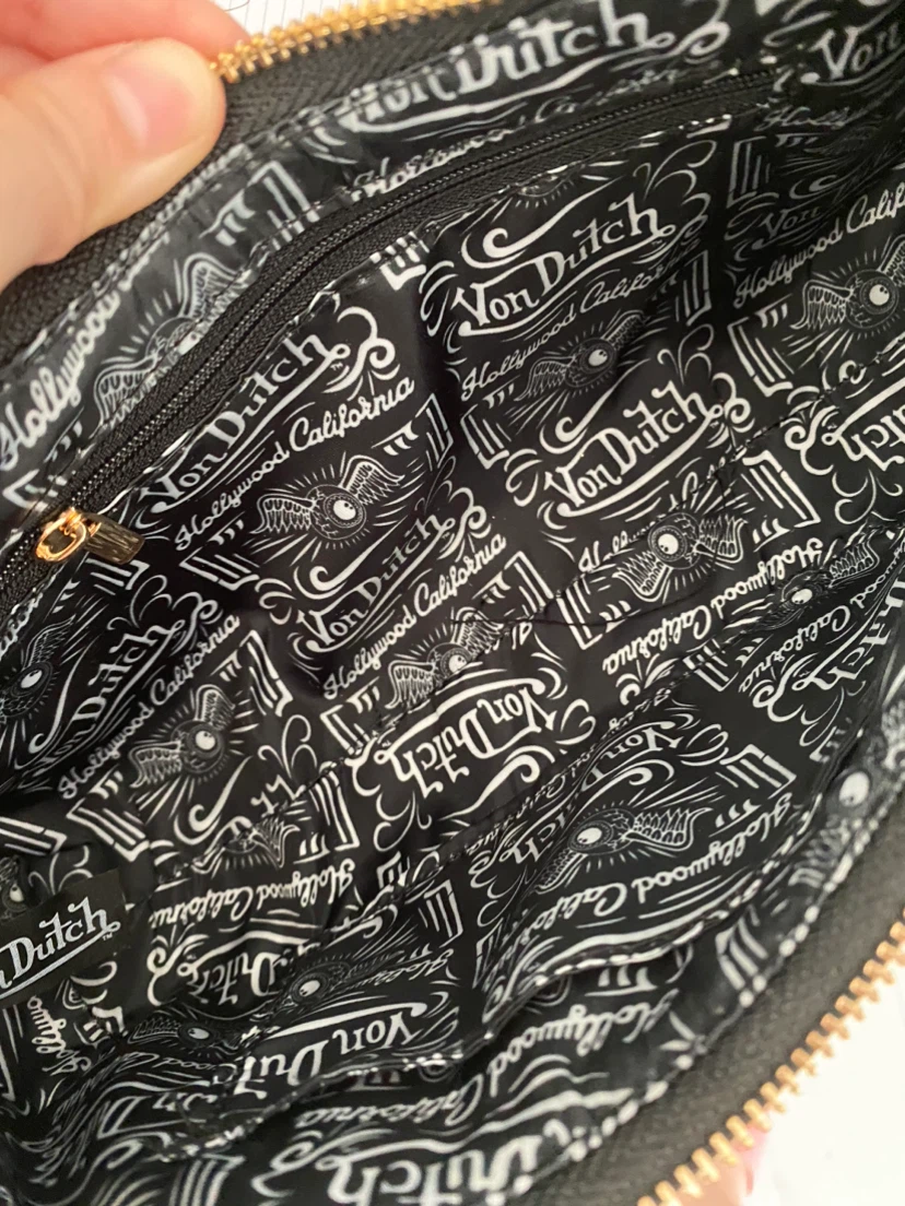 Von Dutch Polka Dot Shoulder Bag - photo 3